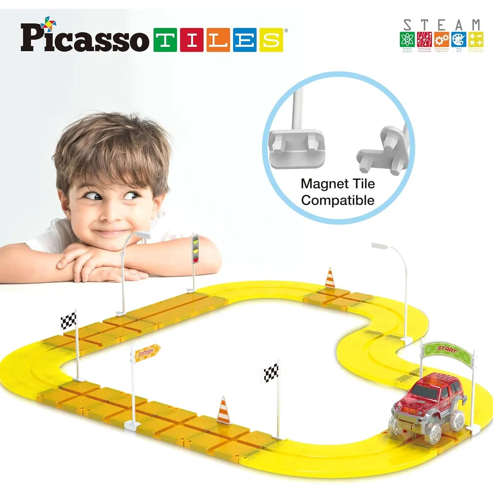 KIT DE CONSTRUCCIÓN PISTA CARRERAS PICASSOTILES