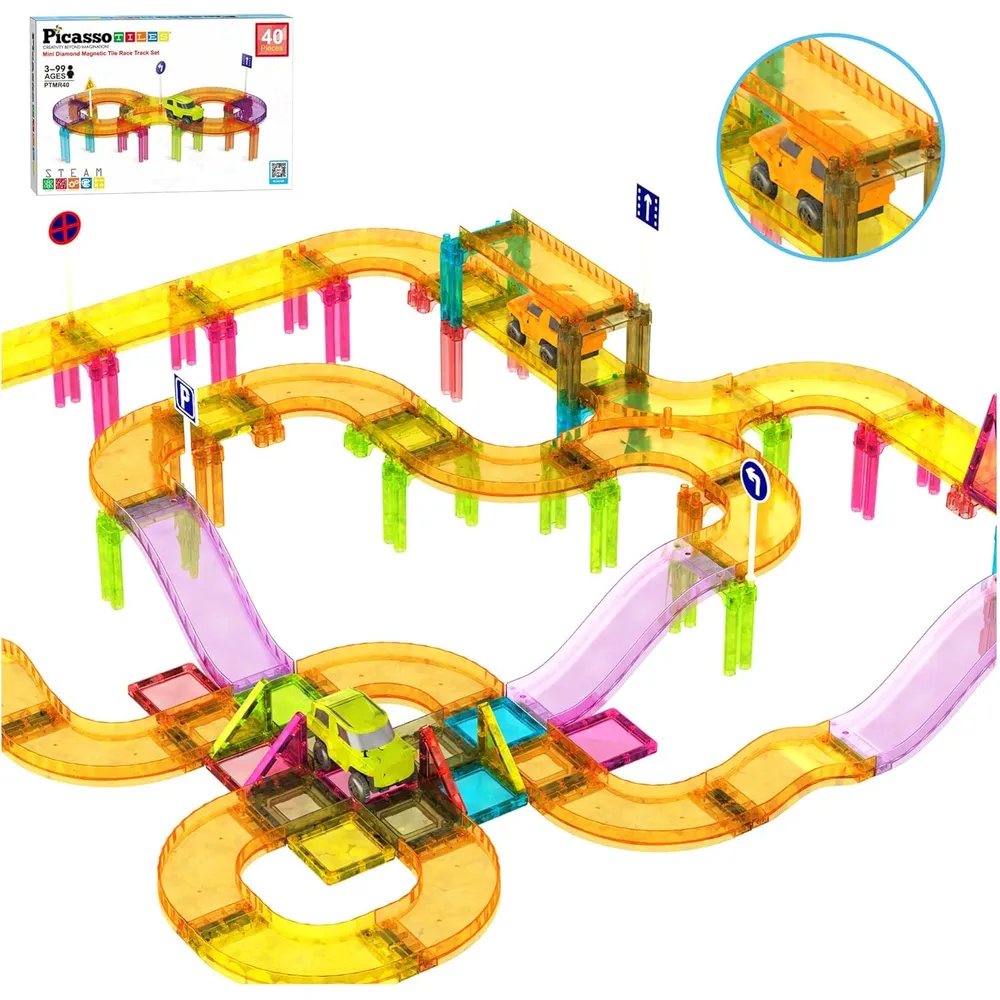 PISTA CARRERAS MAGNÉTICA VIAJE PICASSOTILES