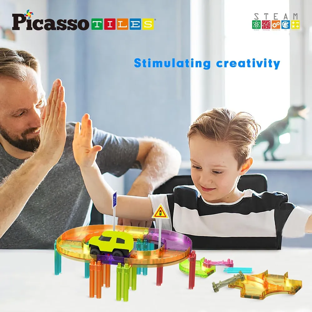 PISTA CARRERAS MAGNÉTICA VIAJE PICASSOTILES
