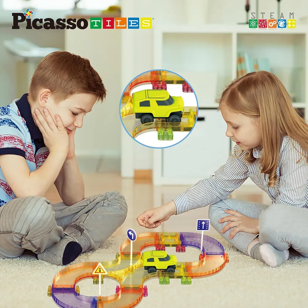 PISTA CARRERAS MAGNÉTICA VIAJE PICASSOTILES