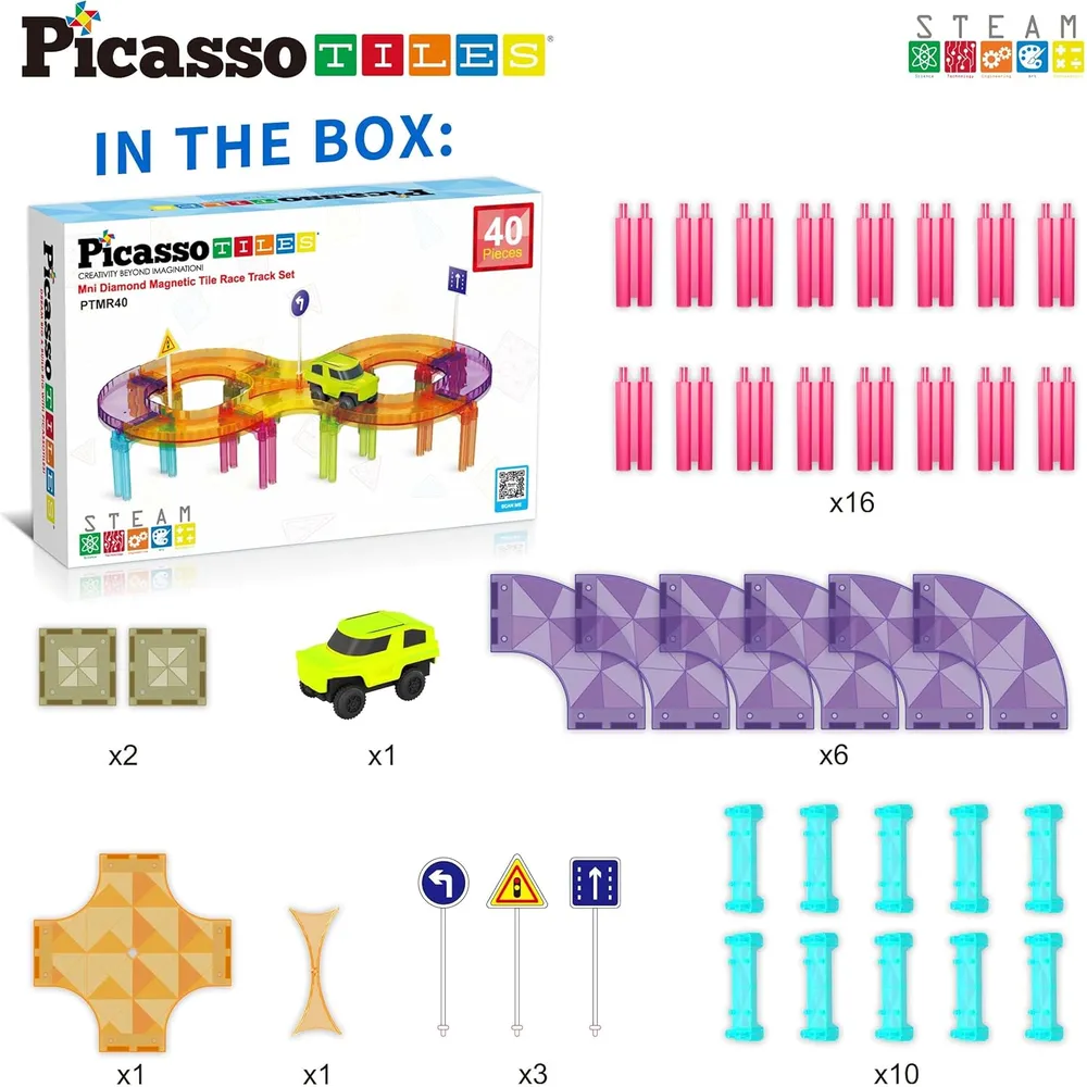 PISTA CARRERAS MAGNÉTICA VIAJE PICASSOTILES