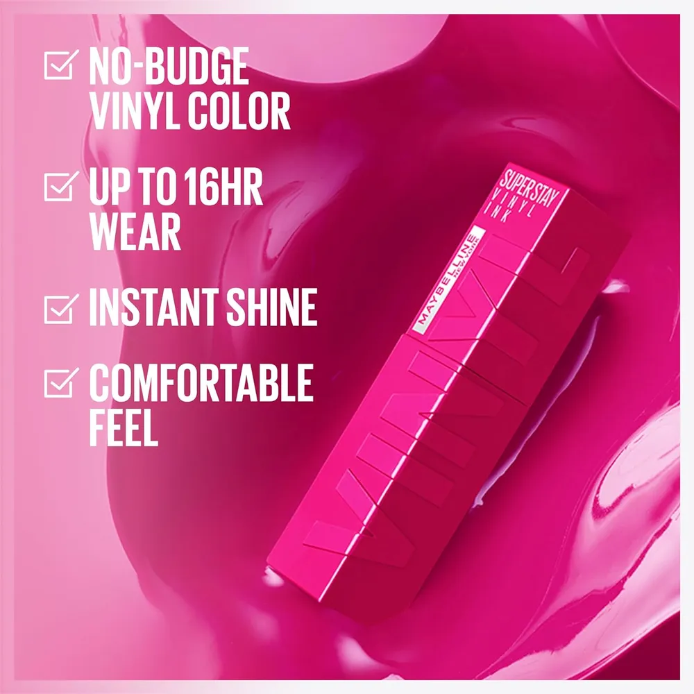 LABIAL LÍQUIDO SUPER STAY VINYL INK MAYBELLINE