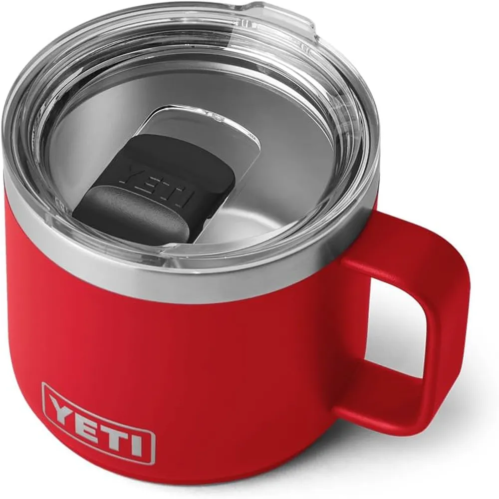 YETI Rambler Taza Apilable con Tapa Magslider de 14 oz | Rojo
