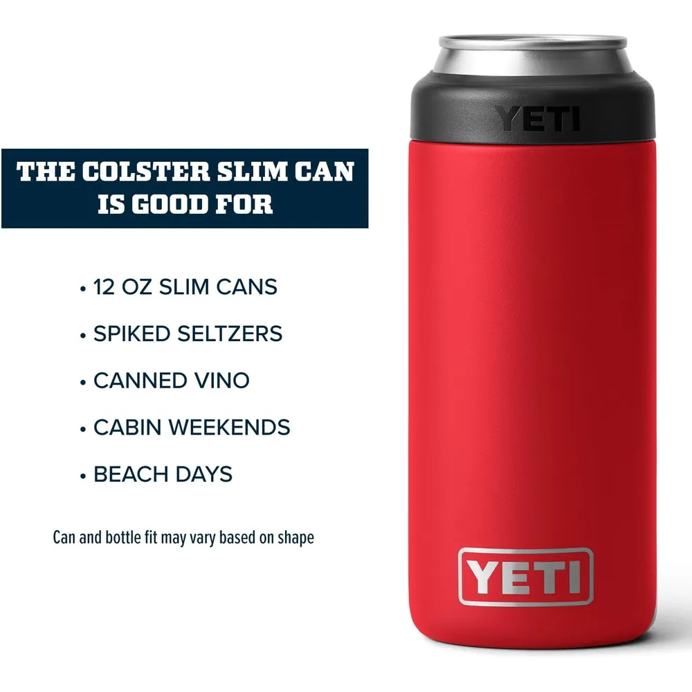 b0cjymg1rg_3_webp.webp YETI Rambler Aislador de Latas No Insertable de 12 oz | Rojo