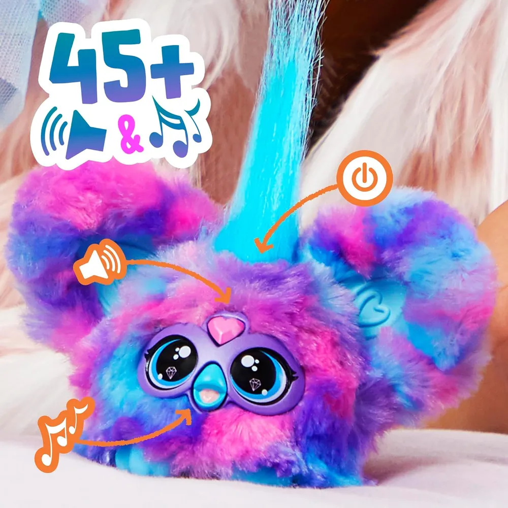 Furby Pack 2 Furblets Luv-Lee y Mello-Nee | Rojo/Verde y Morado/Azul