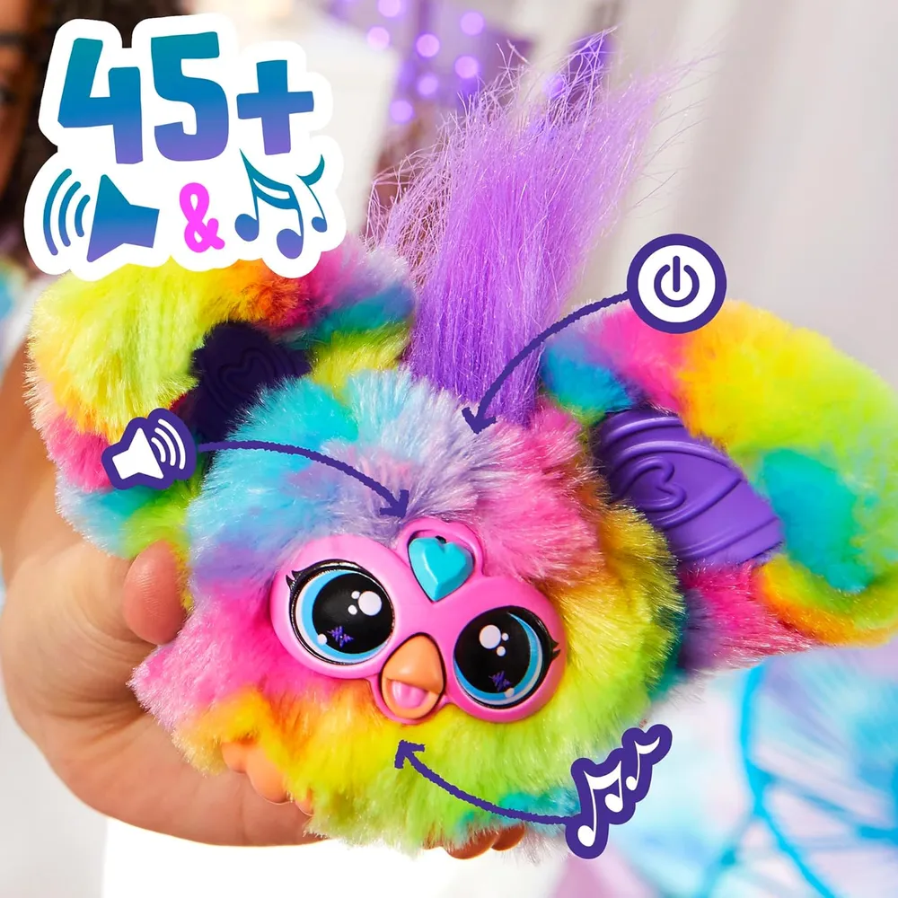 Furby Pack 2 Furblets Ray-Vee y Hip-Bop | Arcoíris y Rosa/Morado