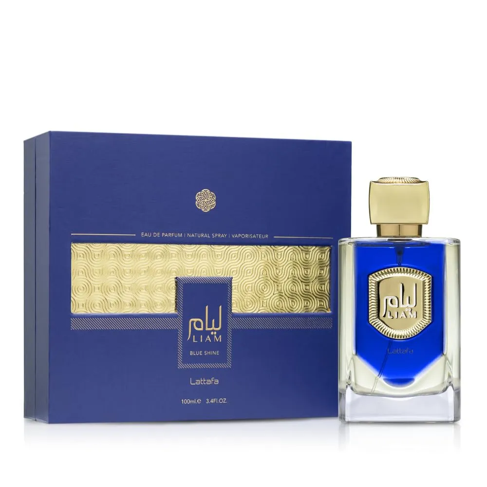 PERFUME LATTAFA LIAM BLUE SHINE EDP UNISEX 3.4 OZ / 100 ML