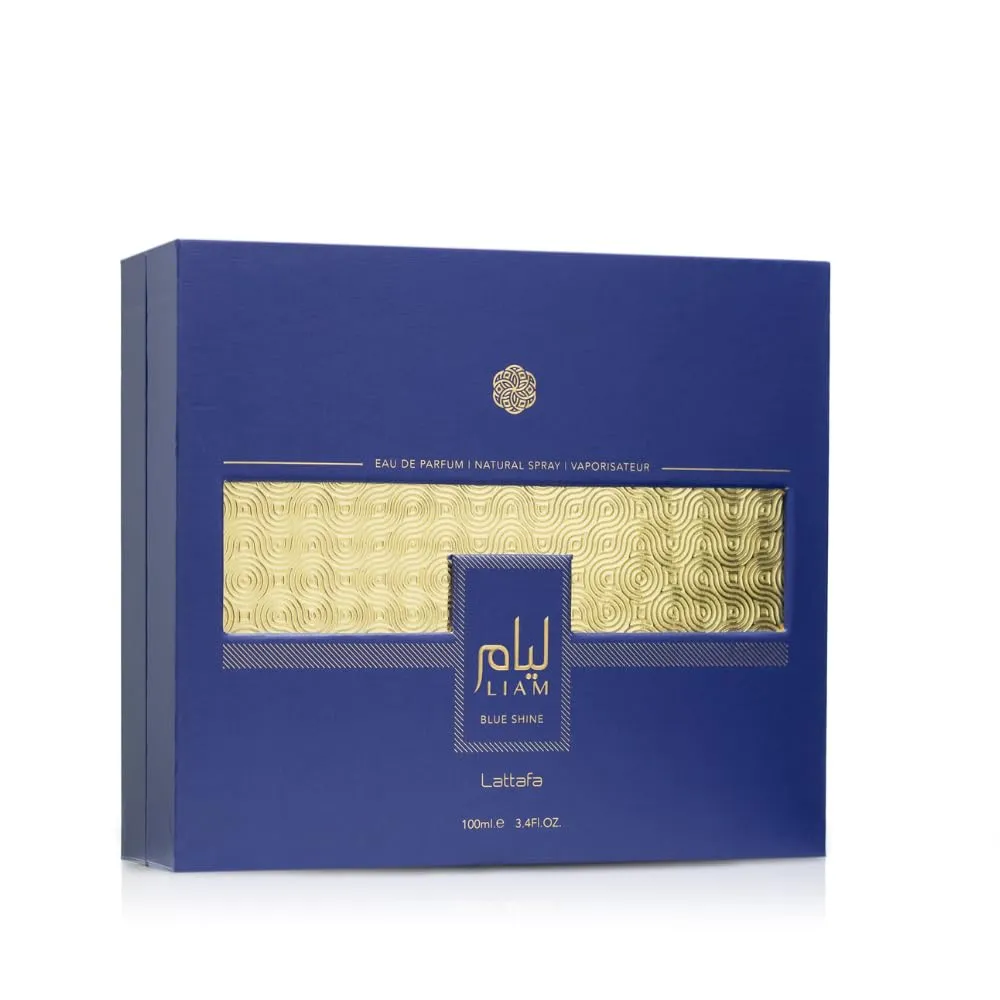 PERFUME LATTAFA LIAM BLUE SHINE EDP UNISEX 3.4 OZ / 100 ML
