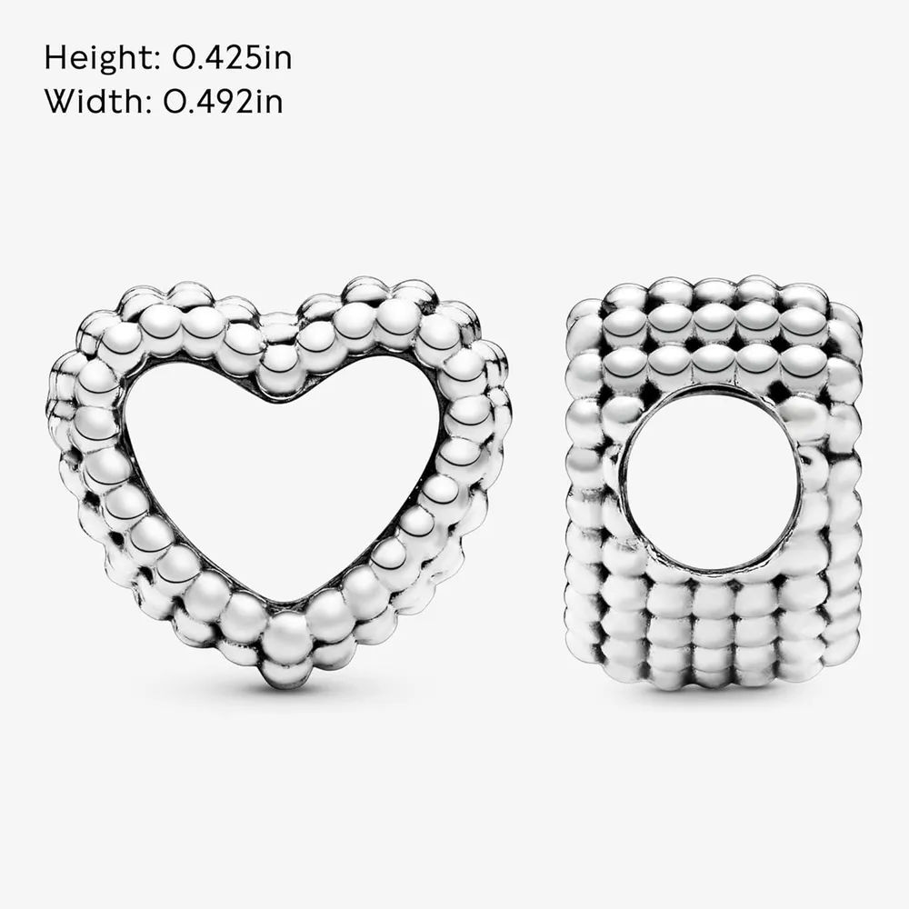 Pandora charm Open Heart | Plata