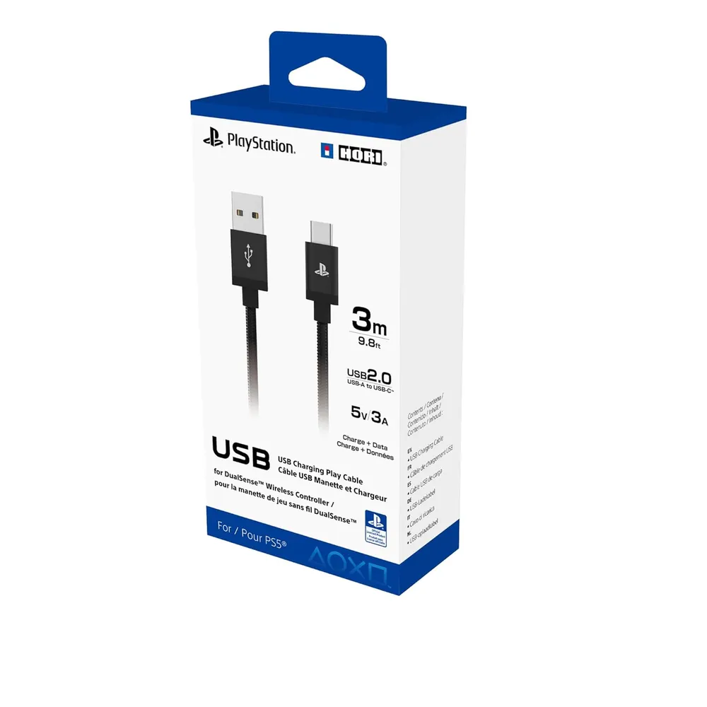 Hori Cable de Carga USB para PlayStation 5