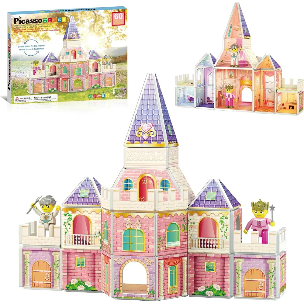 BLOQUES MAGNÉTICOS CASTILLO PRINCESA PTQ04 PICASSOTILES