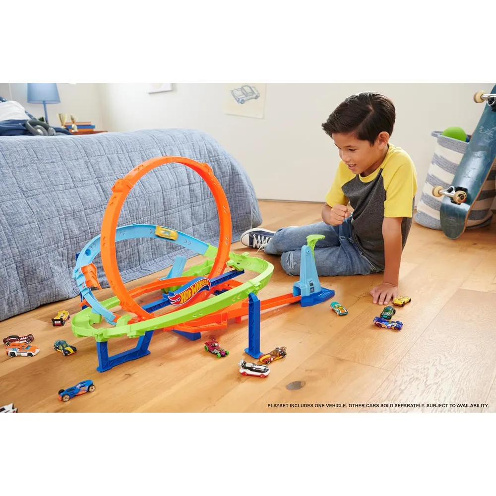 HOT WHEELS PISTA COMPLETA ACTION LOOP CYCLONE