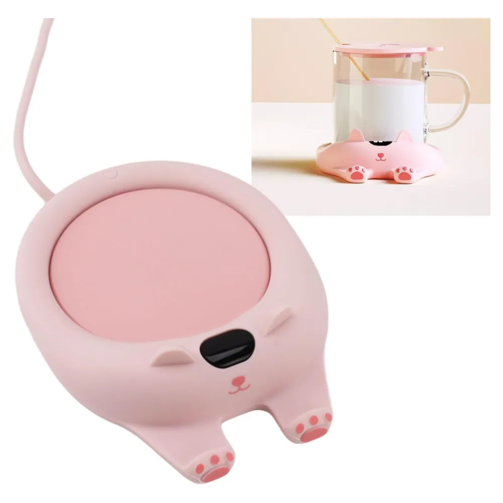 CALENTADOR ELÉCTRICO DE TAZA CON SOPORTE PARA TELÉFONO 110-220V