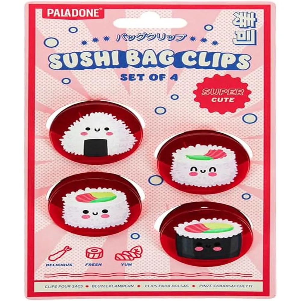 Paladone Sushi, clip para bolsa multicolor