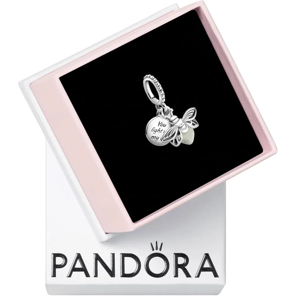 Pandora charm Dark Firefly | Plata