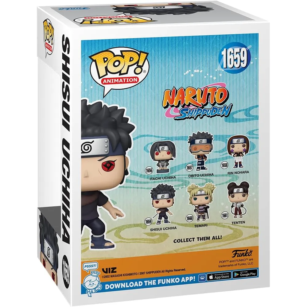 Funko Pop | Shisui Uchiha con Kunai de Naruto (Brilla en la oscuridad)