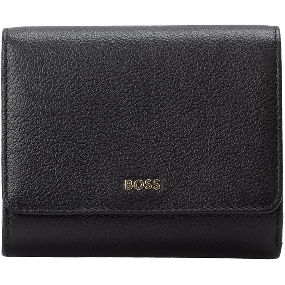 BILLETERA HUGO BOSS ALYCE NEGRA MUJER