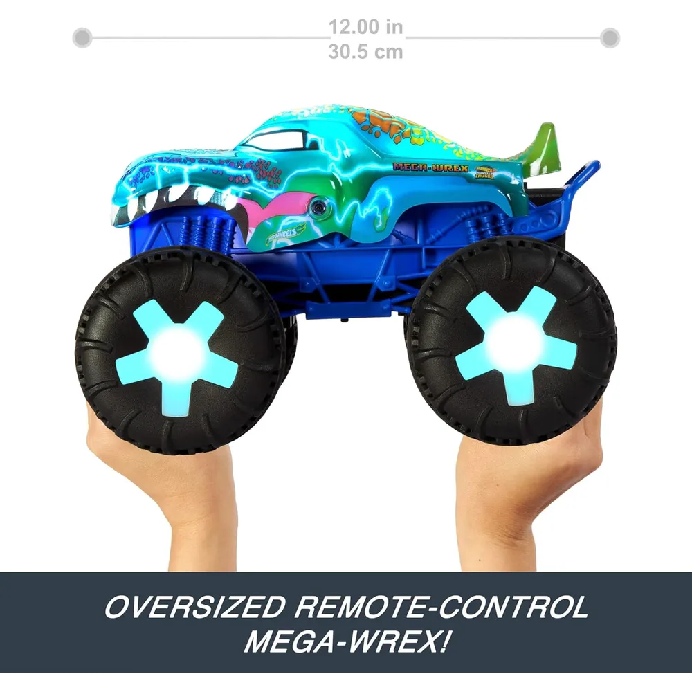 HOT WHEELS RC MONSTER TRUCKS