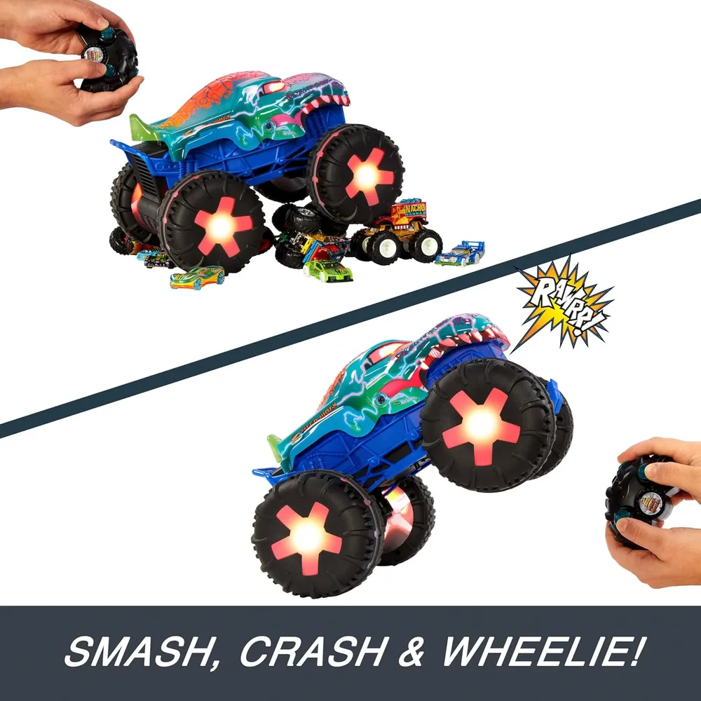 HOT WHEELS RC MONSTER TRUCKS