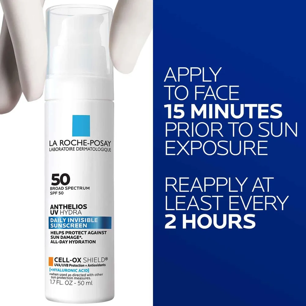 PROTECTOR SOLAR FACIAL SPF 50 UV ANTHELIOS LA ROCHE-POSAY 1.7 OZ / 50 ML