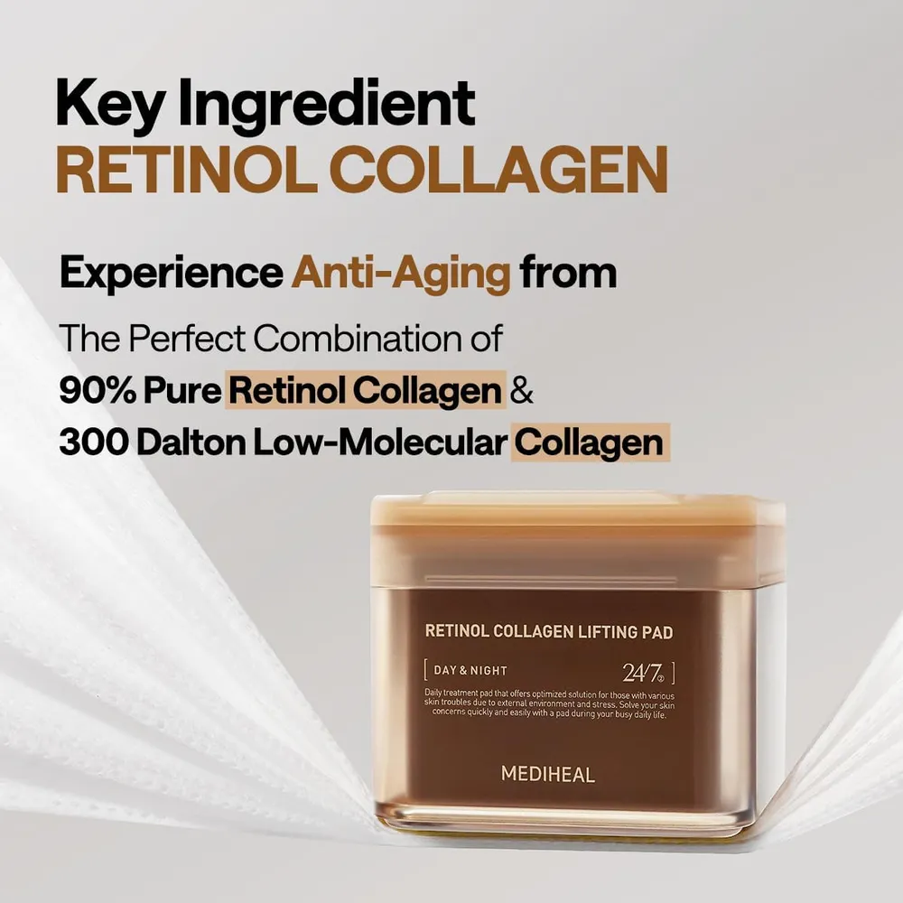 Mediheal Almohadillas Tonificadoras Retinol 100 uds