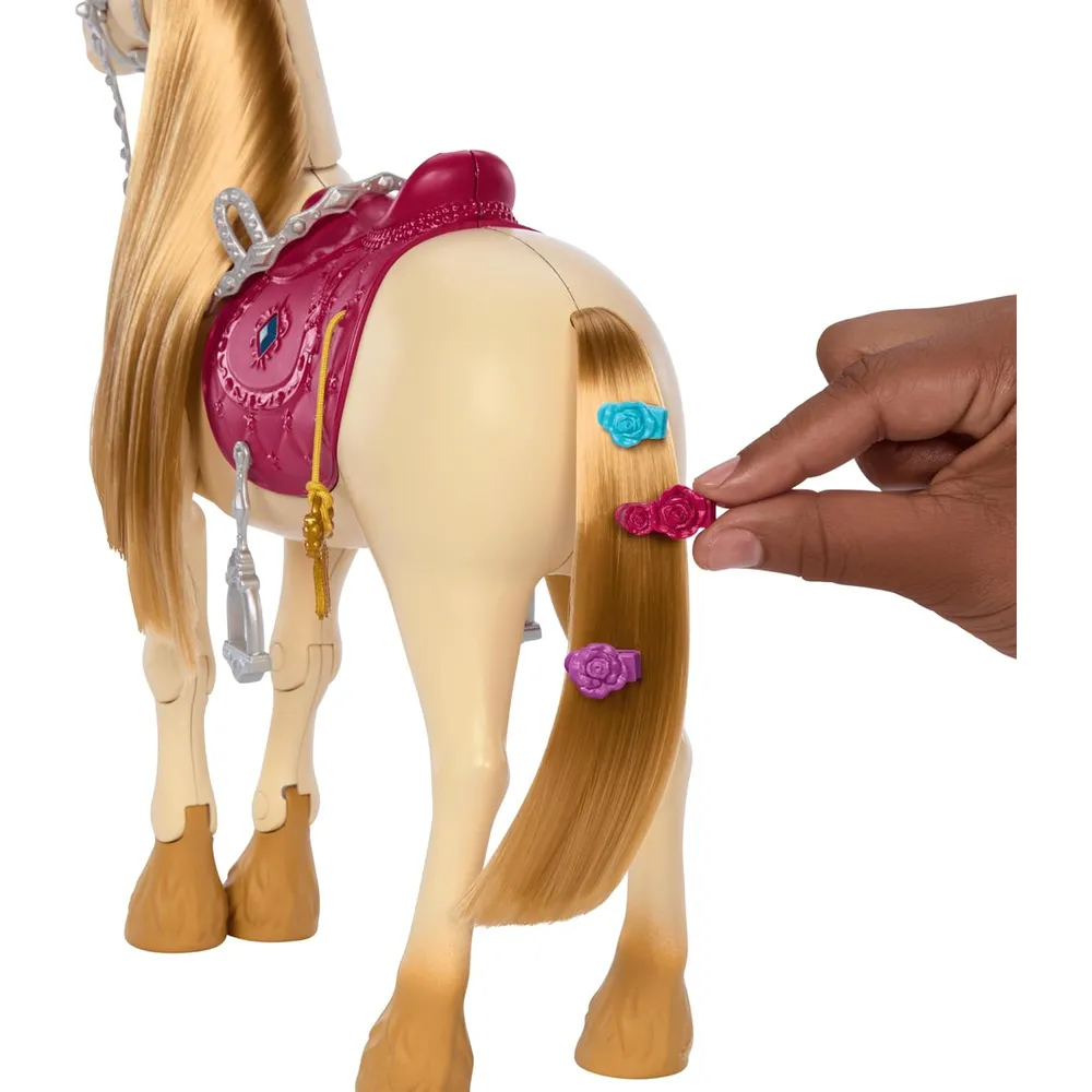BARBIE CABALLO INTERACTIVO CON SONIDO Y MOVIMIENTO