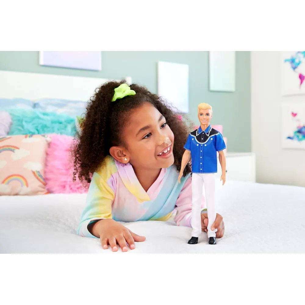 b0cmgggs65_1_webp.webp KEN BARBIE FASHIONISTAS LOOK VAQUERO 65 ANIVERSARIO