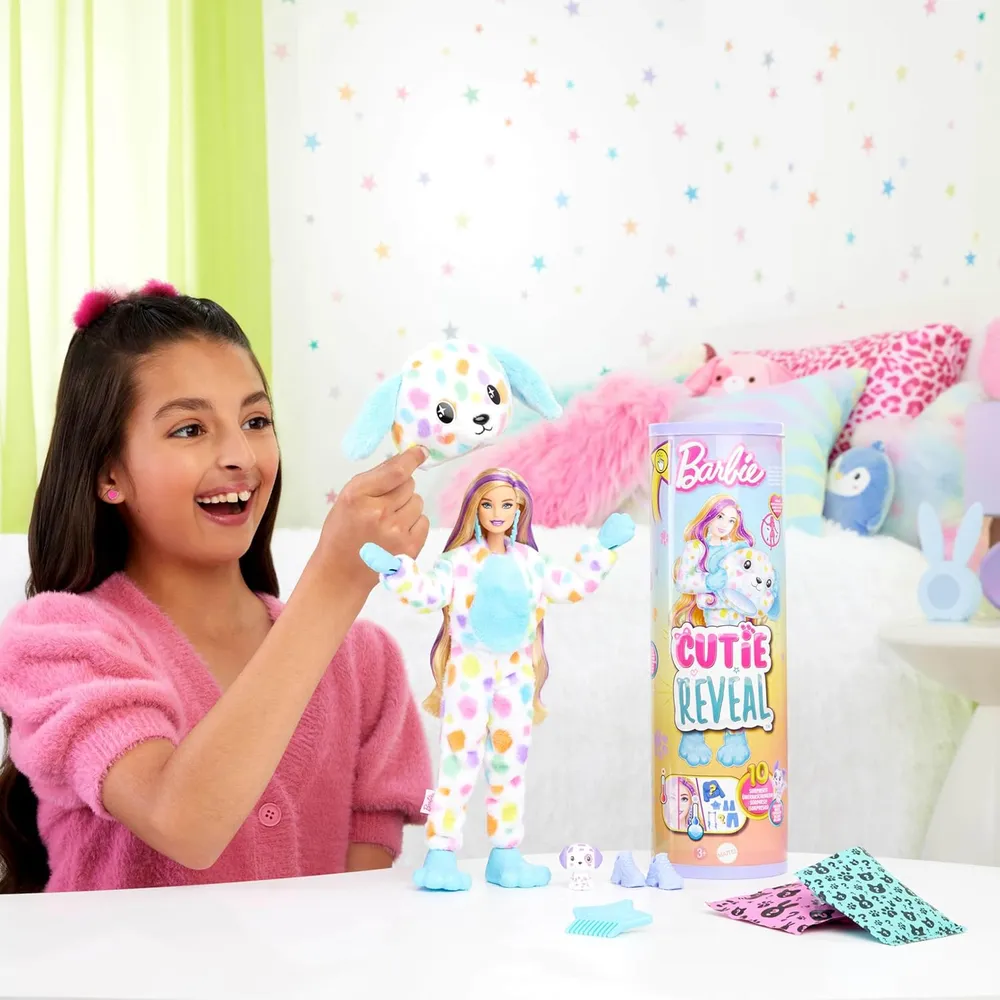 BARBIE CUTIE REVEAL DÁLMATA ARCOÍRIS COLOR DREAM
