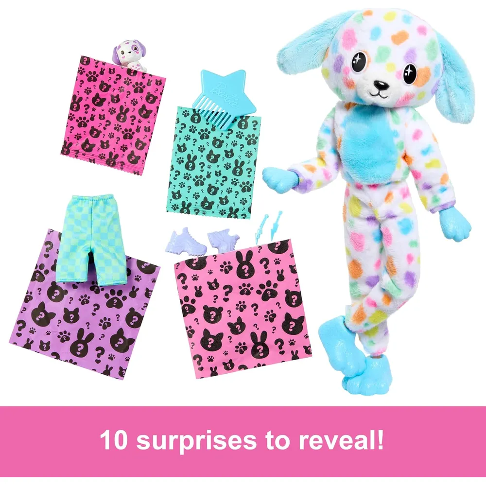 BARBIE CUTIE REVEAL DÁLMATA ARCOÍRIS COLOR DREAM