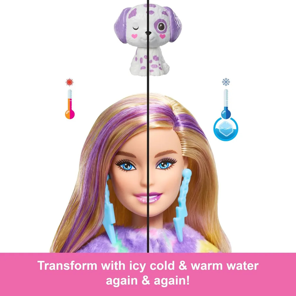 BARBIE CUTIE REVEAL DÁLMATA ARCOÍRIS COLOR DREAM