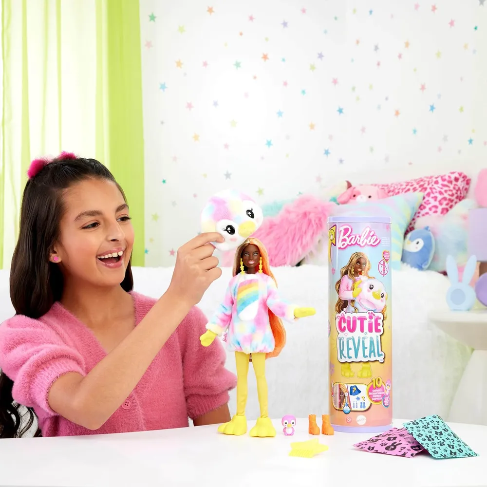 BARBIE CUTIE REVEAL PINGÜINO TIE DYE COLOR DREAM