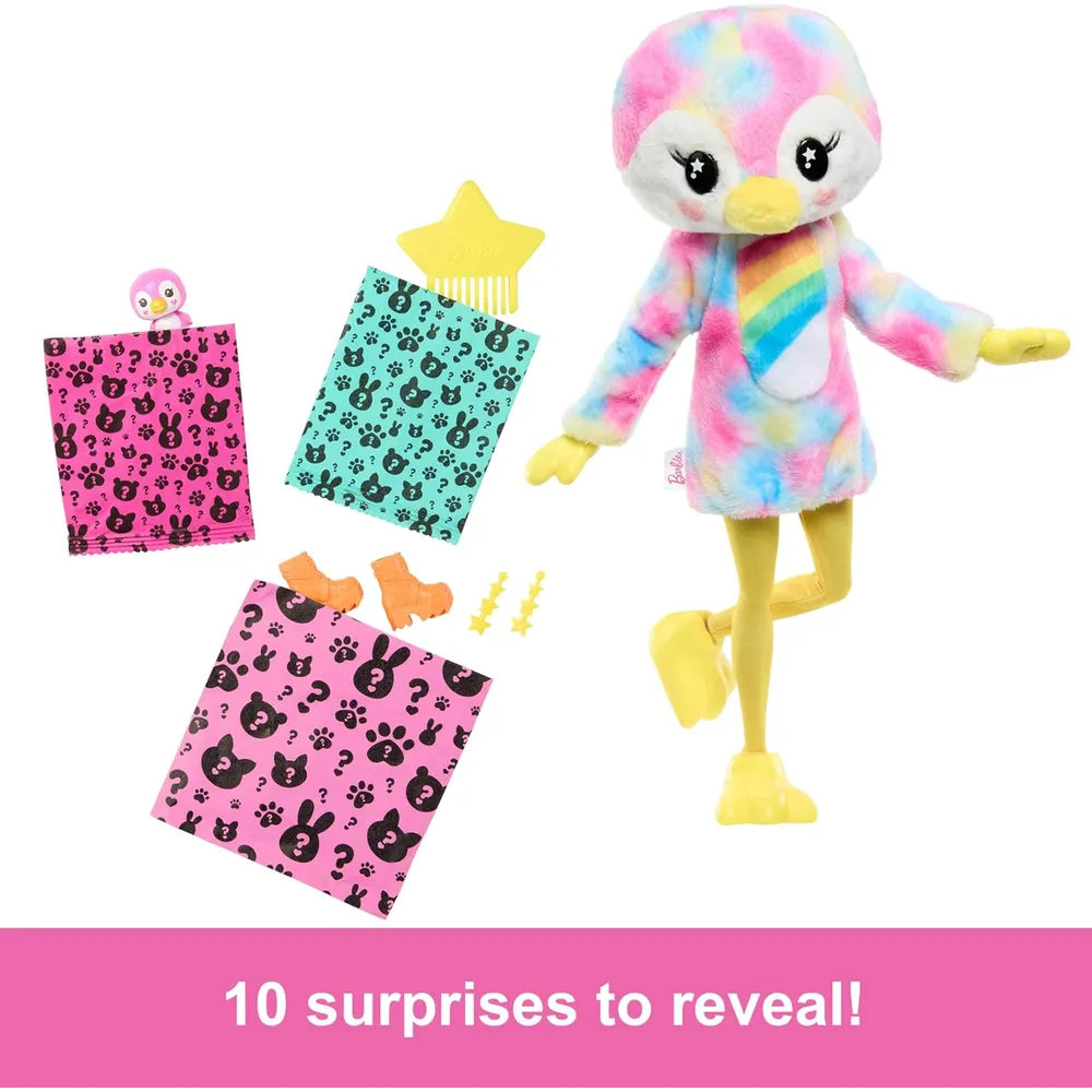 BARBIE CUTIE REVEAL PINGÜINO TIE DYE COLOR DREAM