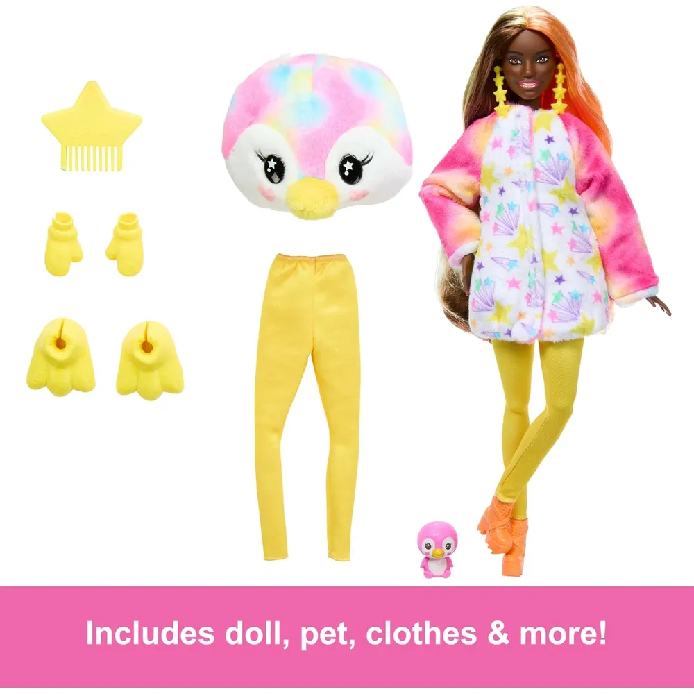 BARBIE CUTIE REVEAL PINGÜINO TIE DYE COLOR DREAM