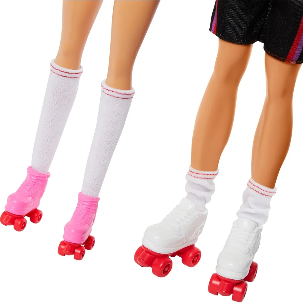 MUÑECAS BARBIE FASHIONISTAS SET 2 CON ACCESORIOS 11" / 28 CM