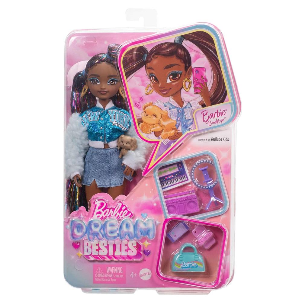 Muñeca Barbie Dream Besties con accesorios | Brooklyn