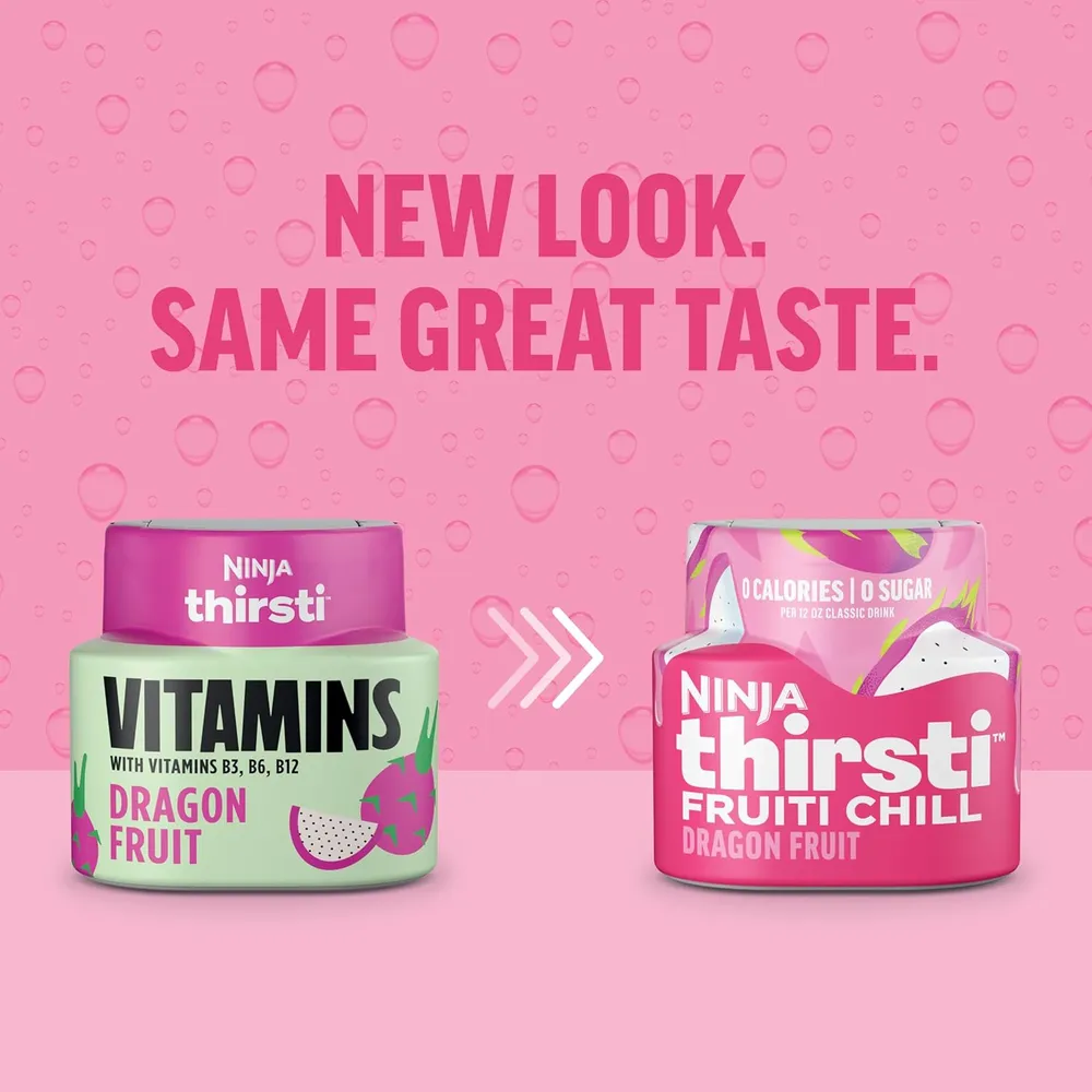 NINJA THIRSTI GOTAS FRUITI CHILL VARIADO 17 BEBIDAS 355 ML |PACK X3