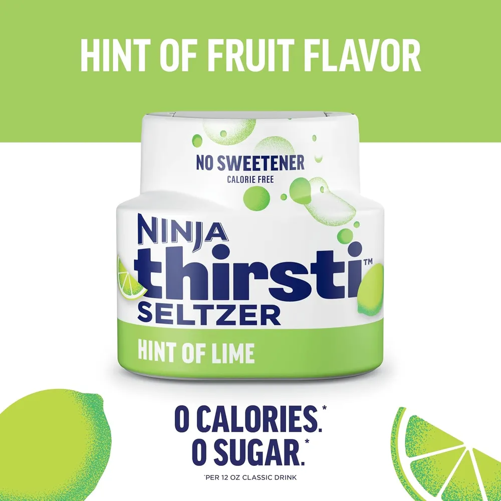 NINJA AGUA SABOR LIMA THIRSTI 12 OZ / 355 ML X 3 | LIMA