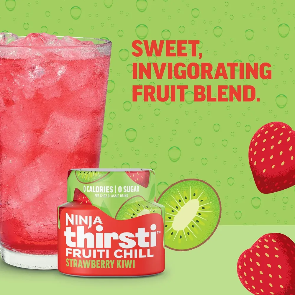 NINJA THIRSTI GOTAS FRUITI CHILL SURTIDO 17 BEBIDAS 355 ML |PACK X3