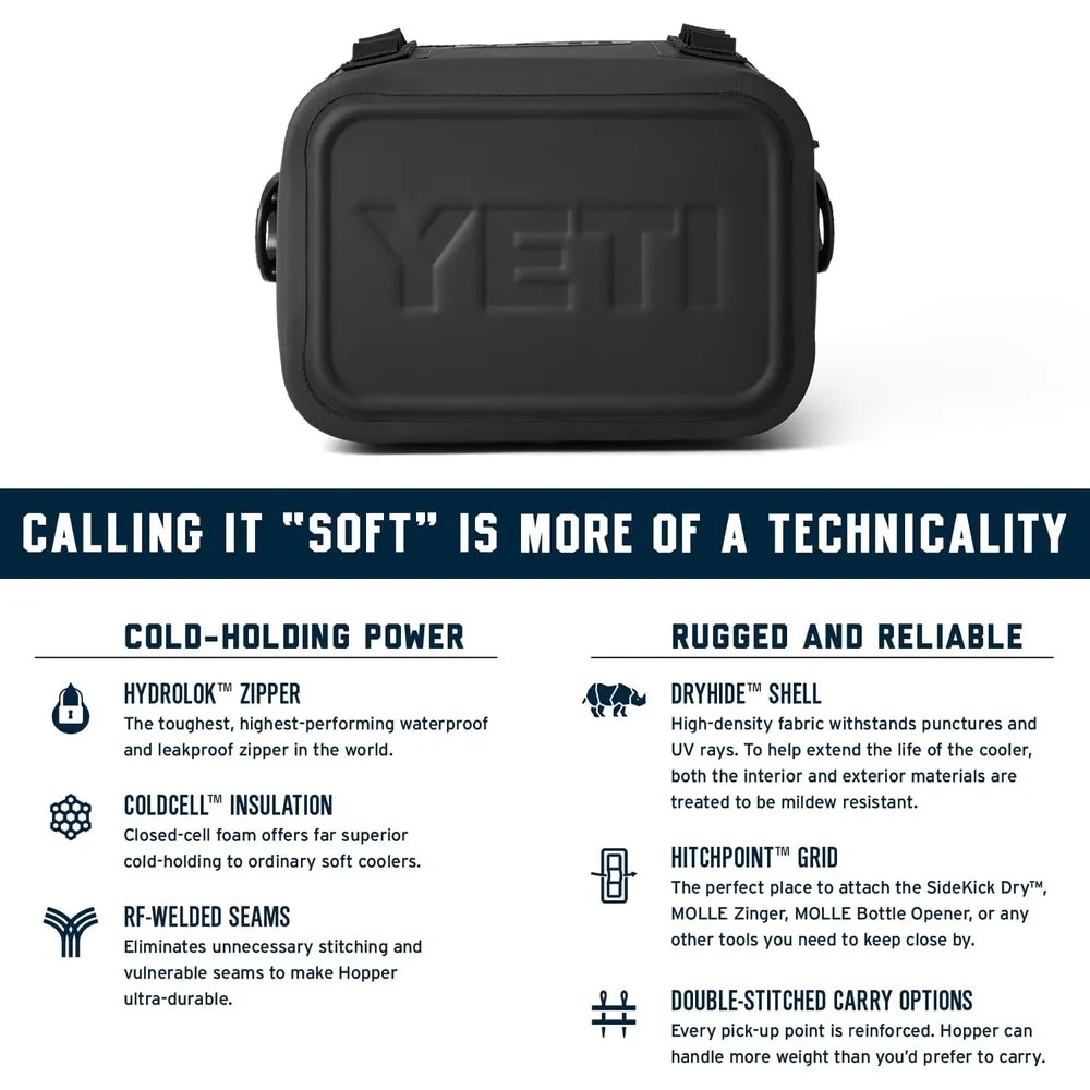 b0cmjmx8mf_5_webp.webp YETI Hopper Flip 8 Cooler Portátil | Negro