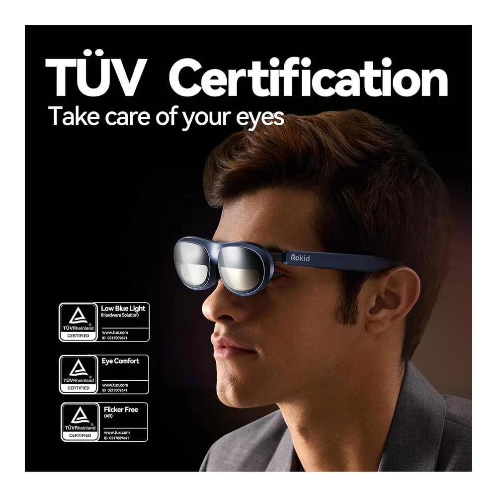 GAFAS AR ROKID MAX 360° MICROOLED 600 NITS HDCP Y CLOUD GAMING