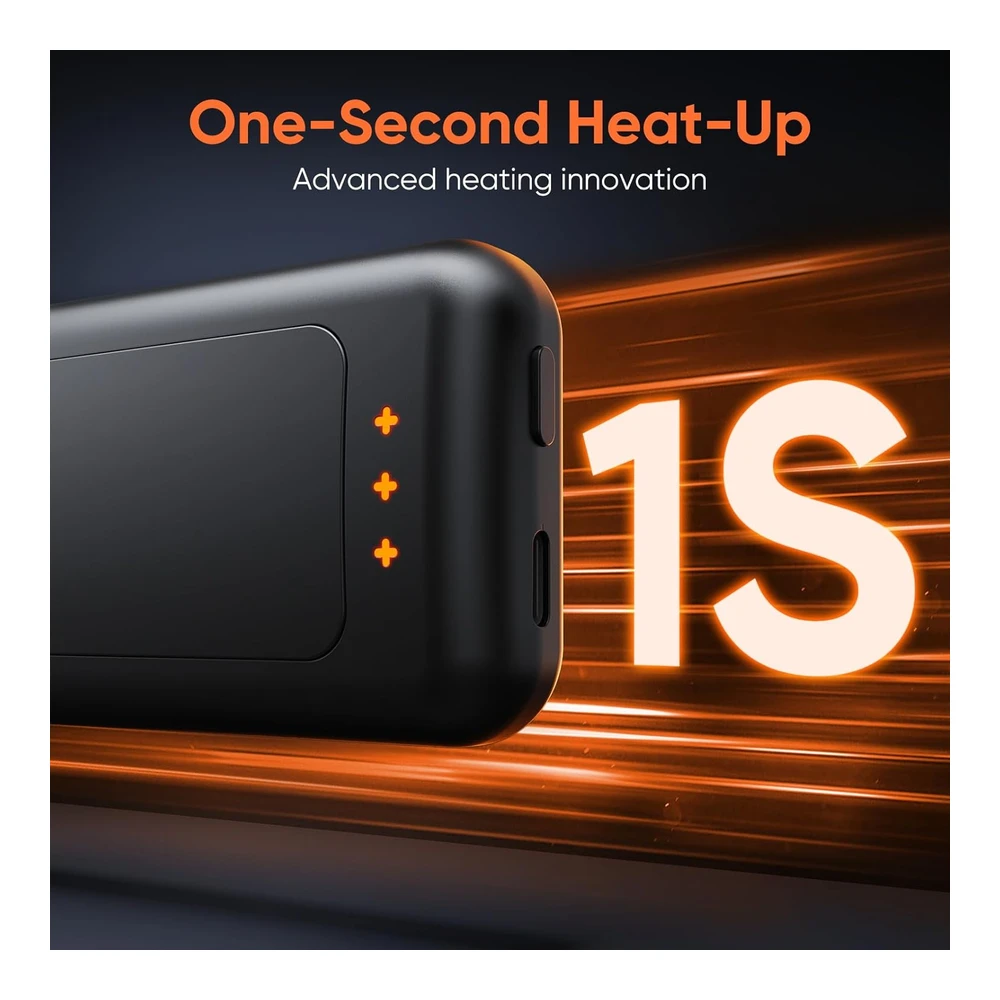 CALENTADORES DE MANOS RECARGABLES - PAQUETE DE 2 CALENTADORES DE MANOS ELÉCTRICOS DE 6400 MAH - 16 HORAS DE DURACIÓN - IDEAL PARA EXTERIORES - CAMPAMENTO - REGALOS PARA HOMBRES Y MUJERES
