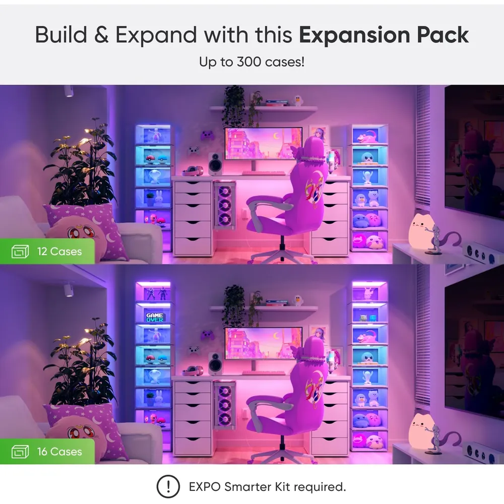 Nanoleaf Caja LED Inteligente para Zapatos-1Pack Expansión(Requiere Kit Inicial)