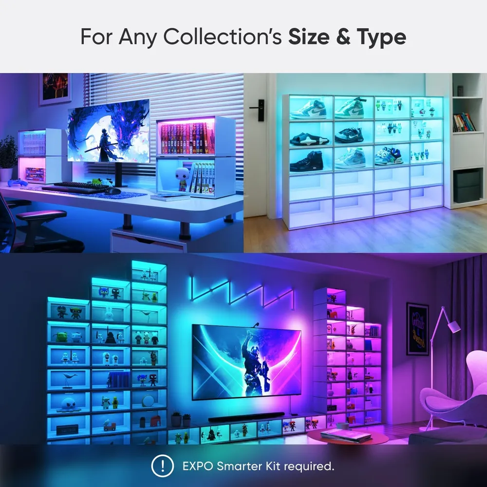 Nanoleaf Caja LED Inteligente para Zapatos-1Pack Expansión(Requiere Kit Inicial)
