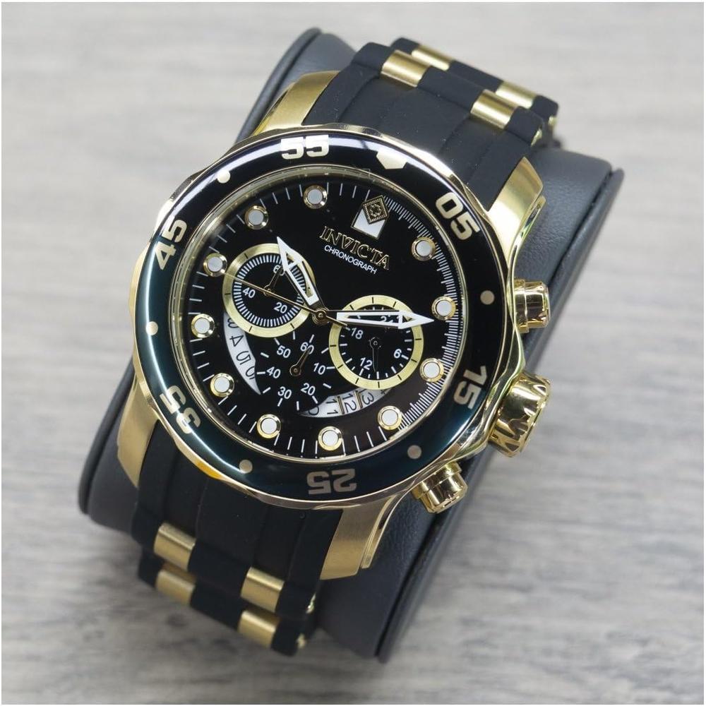 b0cn2gr23w_1_jpg.jpg Reloj Invicta Pro Diver para hombre acero inoxidable cronógrafo movimiento de cuarzo | Negro y Oro