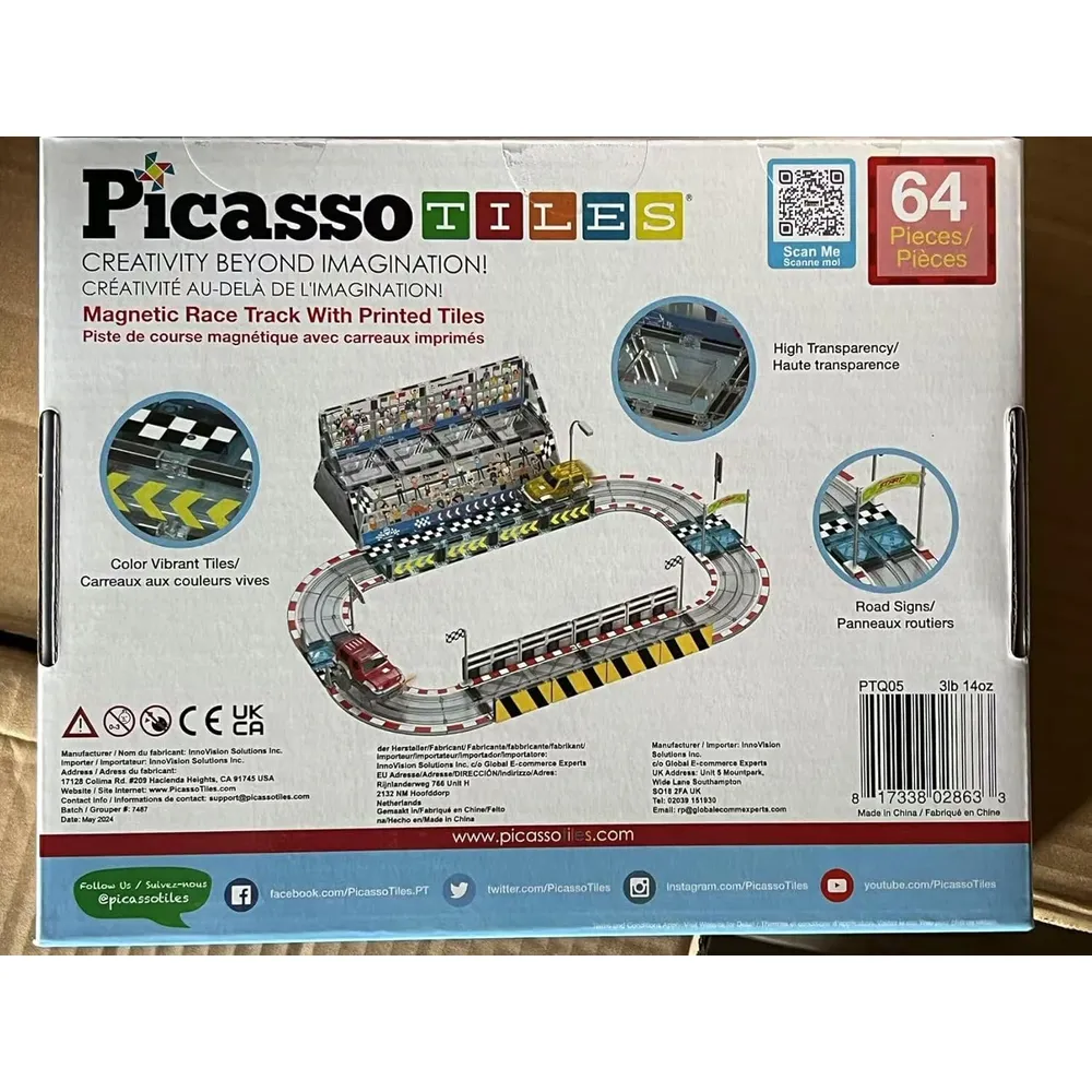 PISTA CARRERAS MAGNÉTICA PTQ05 PICASSOTILES