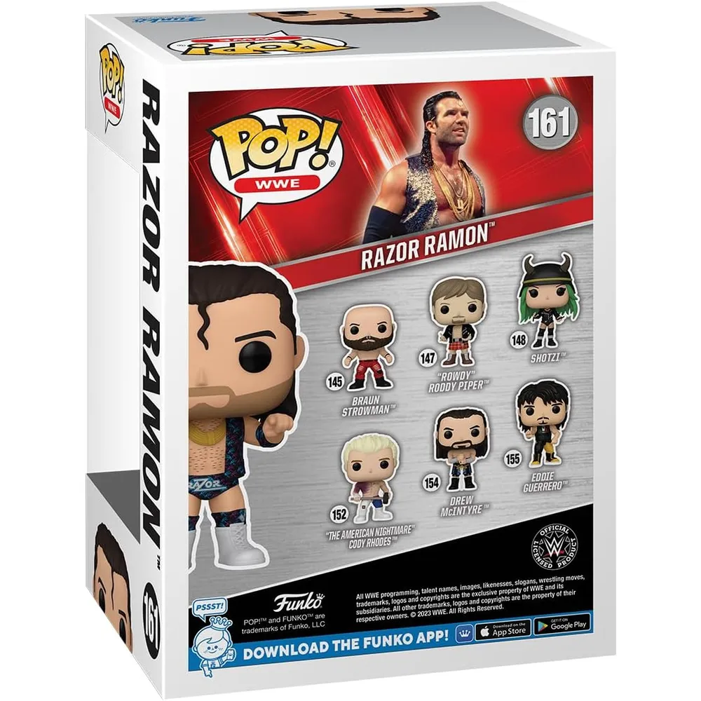 Funko Pop | Razor Ramon de WWE