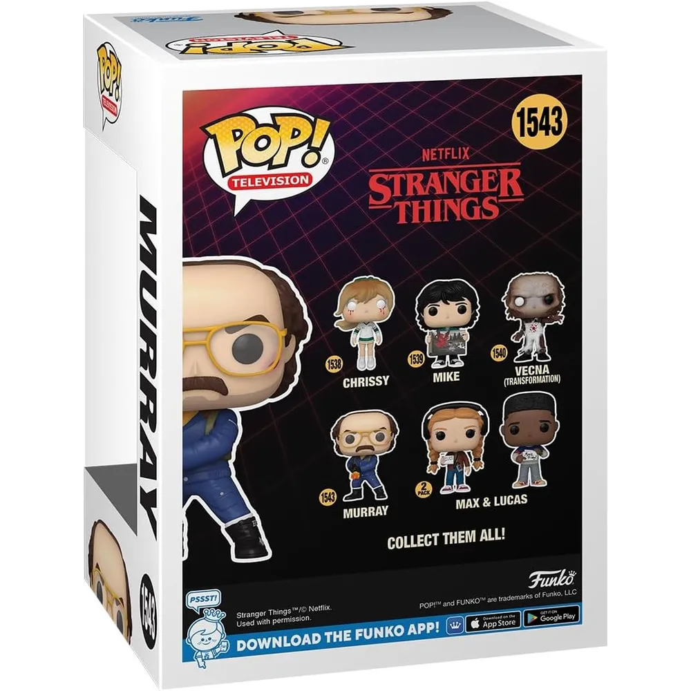 Funko Pop | Murray Bauman de Stranger Things