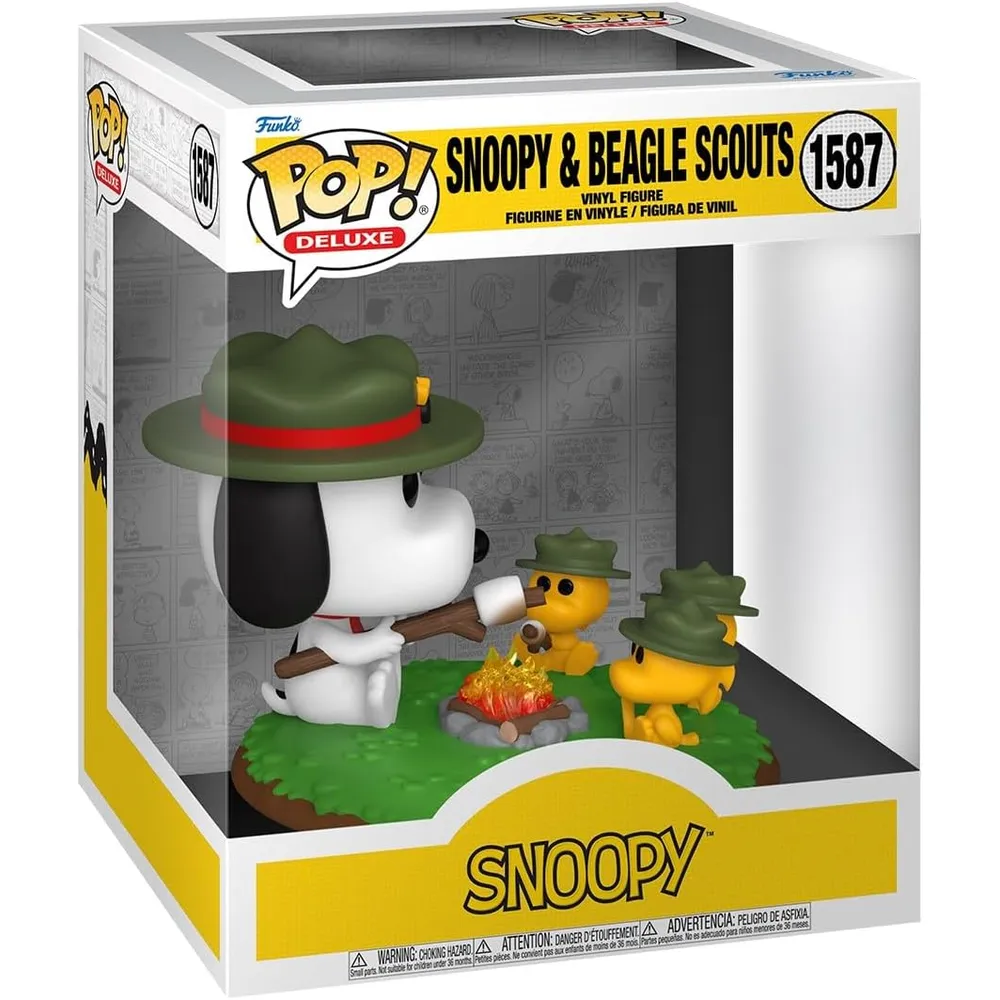 Funko Pop | Snoopy con Woodstock de Peanuts (Camping)