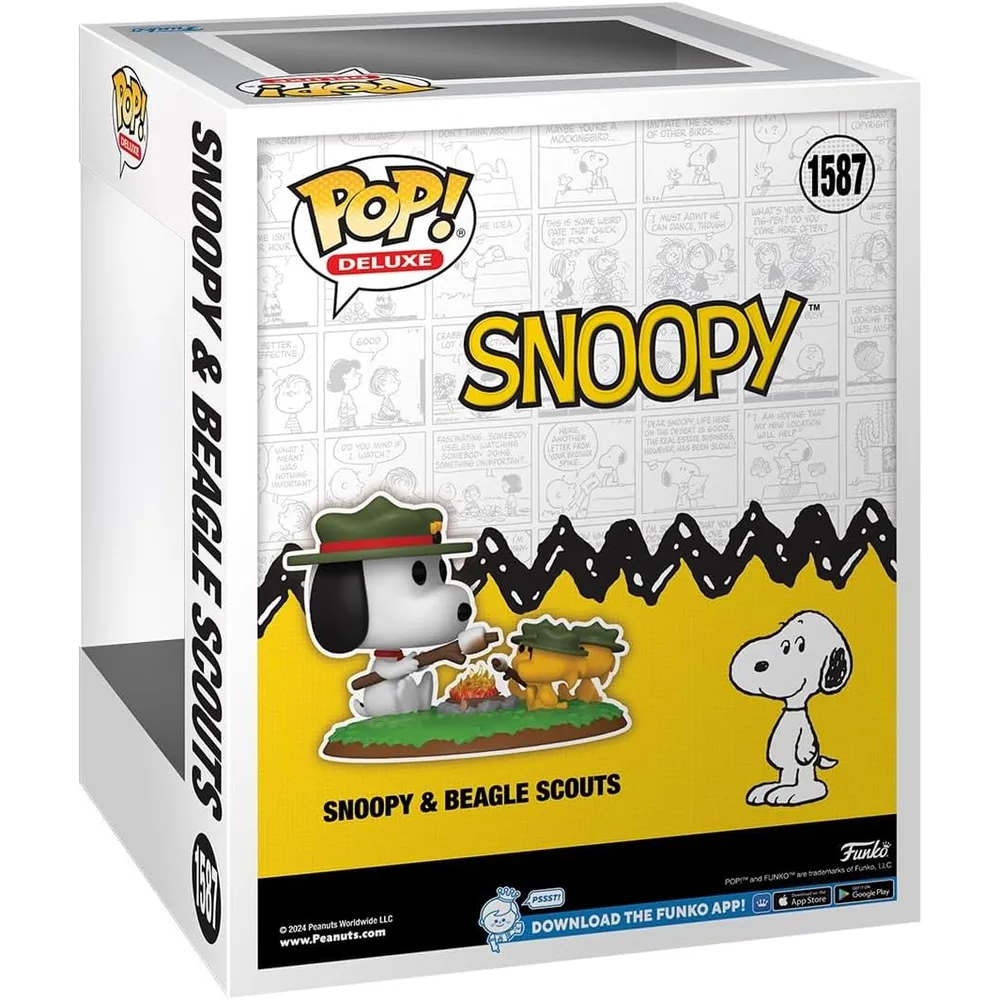Funko Pop | Snoopy con Woodstock de Peanuts (Camping)