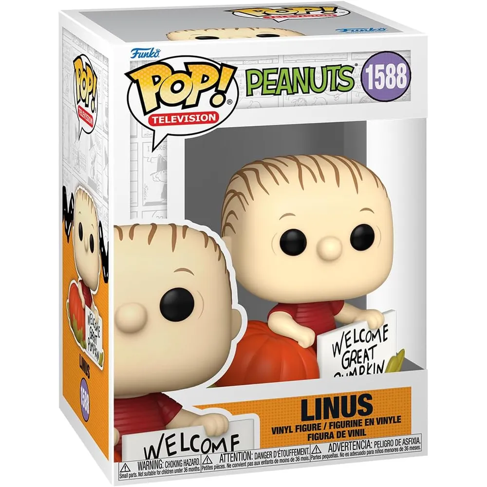 Funko Pop | Linus de Es la gran calabaza Charlie Brown